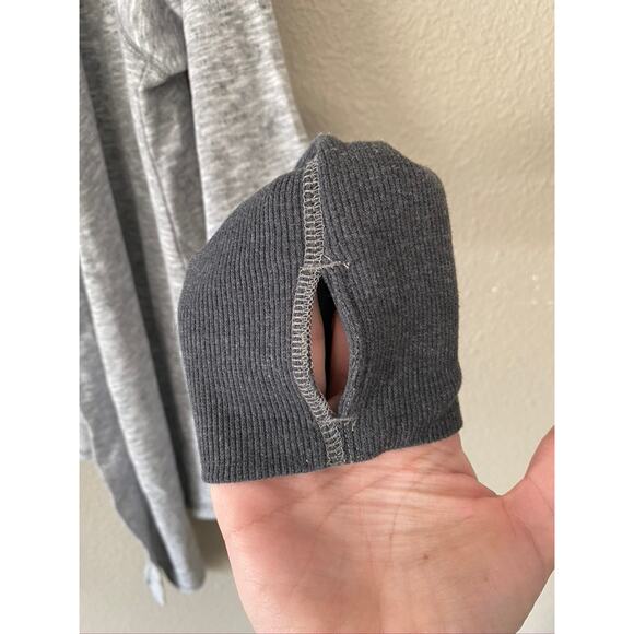 Z by Zella Prism Drape Front Snap Closure Hooded Athleisure Womens Cardigan XL - Picture 9 of 10